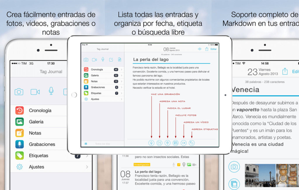 Caso de éxito - Tag Journal App de Word Magic Software